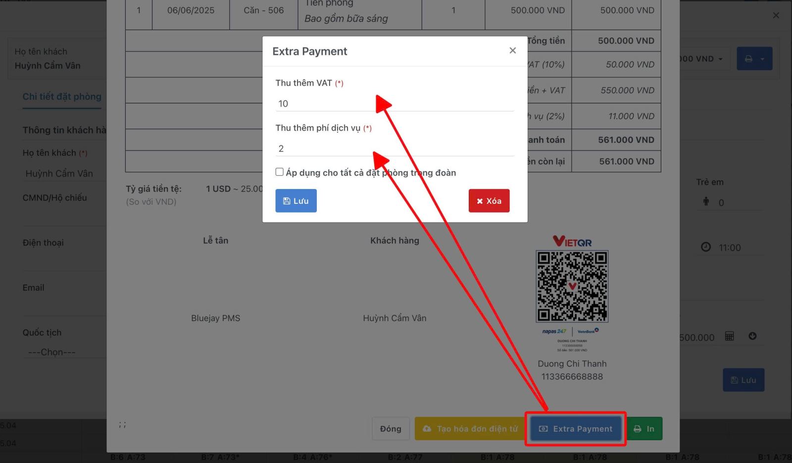 Extra Payment